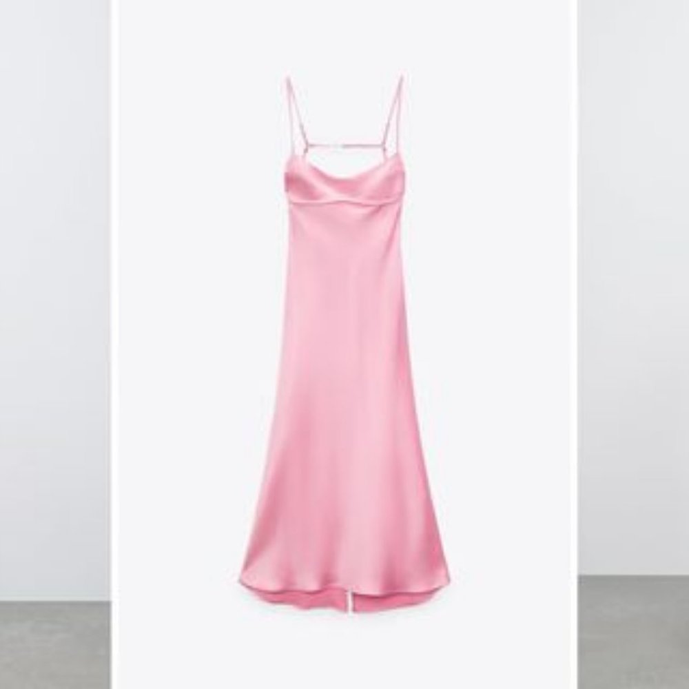 Viral Pink Zara Dress